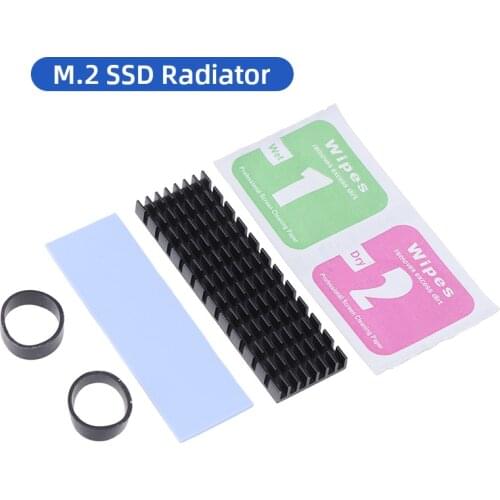 M2 Nvme Radiator Heatsink Heat Dissipation Radiator M.2 NGFF Cooling Heat Sink Heat Thermal Pads for M.2 2280 PCI-E NVME SSD
