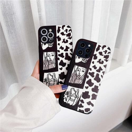 Luxury Leopard Girl Print Case For OPPO A31 A9 A5 2020 A92S A53 A52 A32 A11X A8 F9 A3S R17 Realme XT X2 Reno 5 4se K5 K3 K1 Case