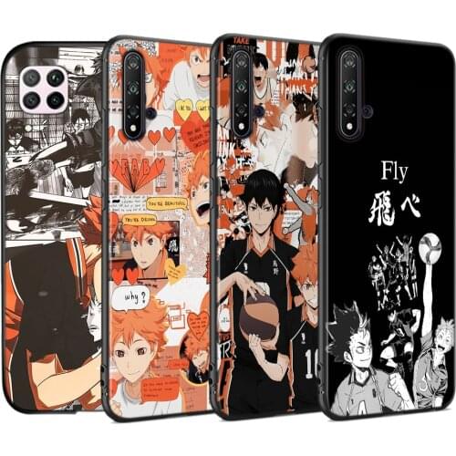 Haikyuu Hinata Attacks Silicone Soft Cover For Huawei Nova 7i 7SE 6SE 5T 5i 5Z 5 4 4E 3 3i 3E 2 2i Pro Lite Phone Case