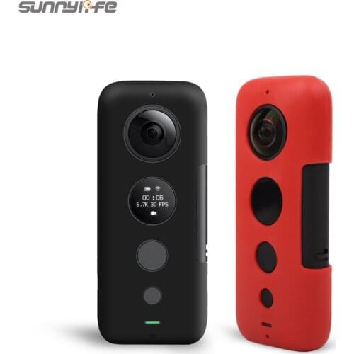 Sunnylife Silicone Protective Case Waterproof Scratchproof Selfie Shooting Accessory for Insta360 One X