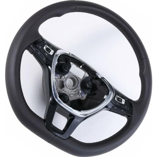 Light Brown Multifunction Steering Wheel With Cruise For J-etta MK6 6C0 419 091,5TA 419 091 5TA 419 091 5TD419091DLJQ
