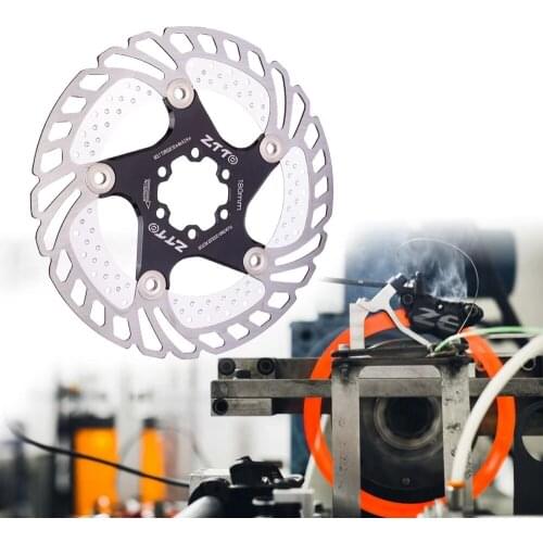 Bicycle Brake Cooling Disc Floating Ice Rotor For MTB Gravel Road Bike 203mm 180mm 160mm 140 Cool Down Heat Sink