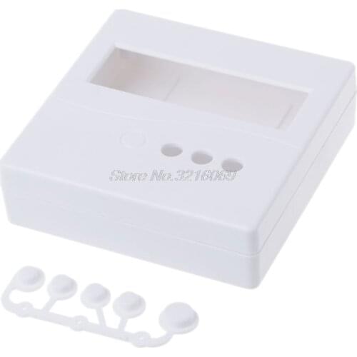 86 Plastic Project Box Enclosure Case for DIY LCD1602 Meter Tester With Button Whosale&Dropship