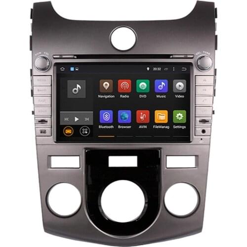 Car Radio Stereo For KIA CERATO Manual Air-Conditioner Version/KIA FORTE 2008-2012 Manual A/C Version Car GPS Navigation