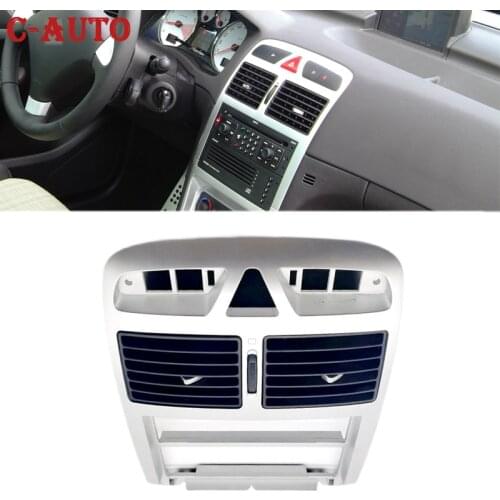 Car Interior Front Dash Center Console air vent Air Conditioner Outlet Air conditioner Instrument panel For Peugeot 307 CC 307SW