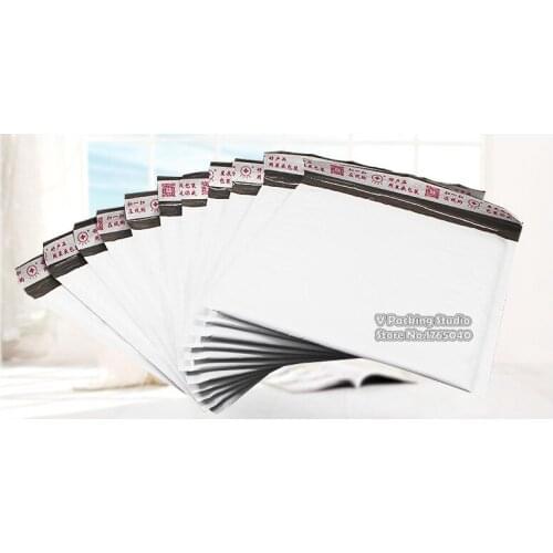 White bubble Mailing bag.Mailers Padded Envelopes Packaging Shipping Bags Kraft Bubble Mailing Envelope Bags 100pcs/lot