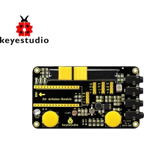 Free shipping! Keyestudio Robotale Scratch for Arduino Nano