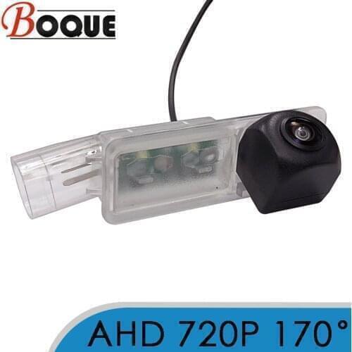 BOQUE 170 Degree 1280x720P HD AHD Car Vehicle Rear View Reverse Camera for Skoda Superb Liftback B6 2008-2014