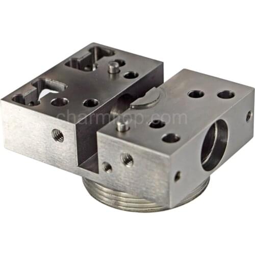 A290-8120-X763 Lower Guide Base 53*42*33.5t for FANUC EDM /WEDM-LS Wire Cutting Machine Parts