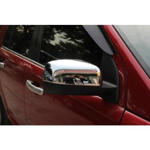 Higher star ABS Chrome 2pcs CAR DOOR MIRROR DECORATION COVER,PROTECTION COVER for Land rover FREELANDER II