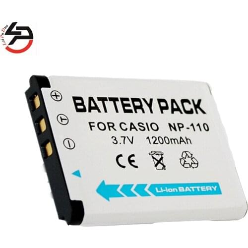 LPD 1200mAh New Replacement Battery For Casio CNP-110 EX-Z2000 EX-Z2300 Z2200 ZR10