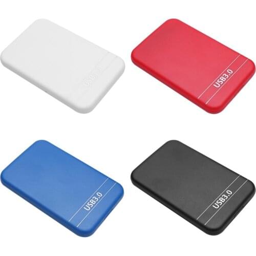 Upgrade 2.5inch Hard Disk Case ABS USB 3.0 6gmbps of Screwless Supports SATA2 Standard SSD Hard Disk Hot Plug Support