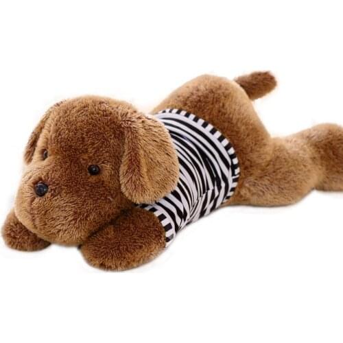 Pop giant cartoon dog plush toy Teddy dogs giant puppy doll cute sleeping pillow for children gift decoration 90cm 110cm DY50447
