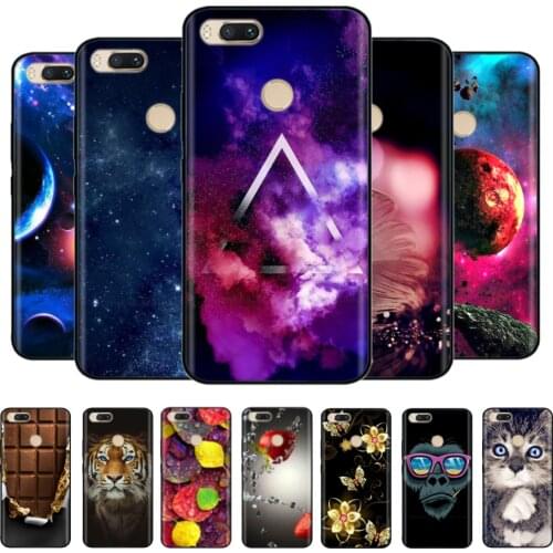 For Xiaomi Mi 5X Mi A1 Silicone Bumper Soft TPU Back Cover Phone Case For Xiaomi MiA1 Mi 5X Mi5X Xiomi Mi A1 Case Coque Fundas