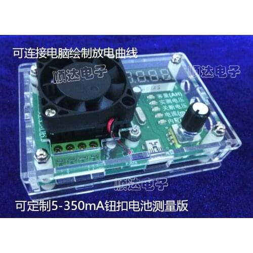 Battery Capacity Tester Electronic Load 18650 N-i-M-H N-i-Cr Button Battery Capacity Tester T-E-C-06