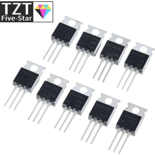 TZT IRF1010 IRF1404 IRF1405 IRF1407 IRF2807 IRF3710 IRFL3705 IRLB8721 IRLB3034 Transistor TO-220 TO220 PBF