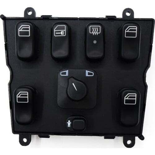100% New Hight quality Master Electronic Power Window Control Switch for Mercedes Benz ML320 ML500 ML430 ML55 AMG 1638206610