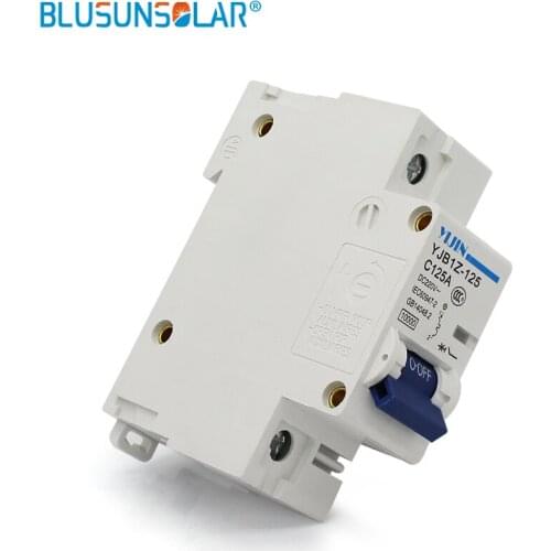 20 pieces/lot) 1P 125A DC220V DC Circuit breaker MCB For PV Solar system