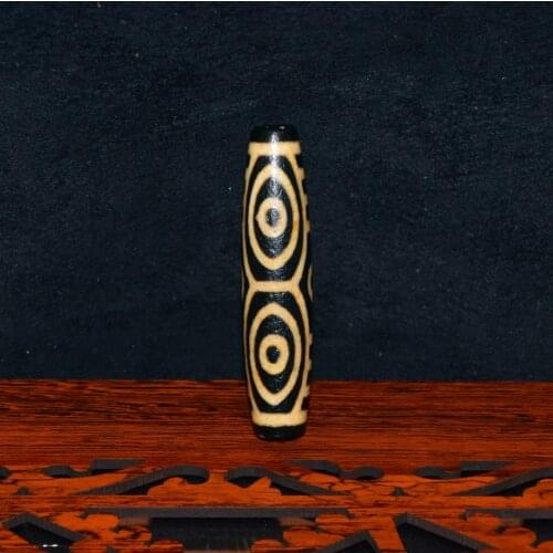 20101609 Tibet Dragons eye DZI Oxide laye Old Agate Beads 15* 62mm Old Beads Men&women Amulet Jewelry DIY Free Shipping