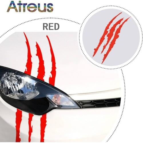 40 x 12cm Car-Styling Scratch Stripe Headlight Stickers For Mercedes W203 BMW E39 E36 E90 F30 F10 Volvo XC60 Audi A6 c5 c6 Q5 Q7