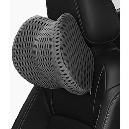 Car Headrest Neck Pillow Support Universal Soft Neck Pillows Cushion Memory Foam Lumbar Back Support Interior Automotive Goods