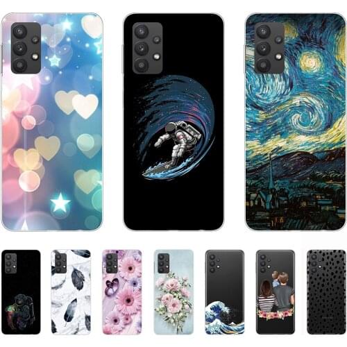 Case for Samsung Galaxy A32 5G Silicon Durable Shell Case 6.5inch Tpu Dust-proof Soft Bumper Anti-knock Ultra-thin Personality