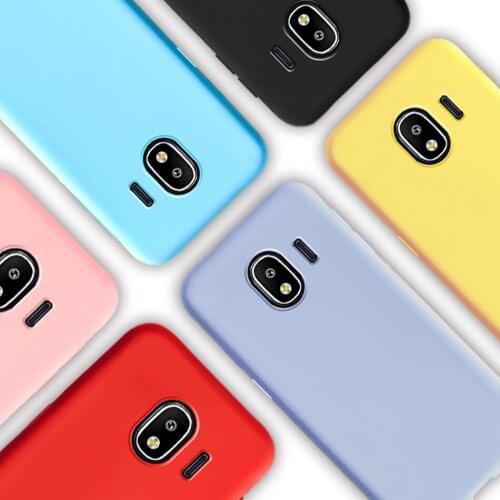 For Samsung Galaxy J2 2018 Case Candy Color Silicon Phone Case For Samsung Grand Prime Pro 2018 J250F J2 Pro Soft TPU Back Cover