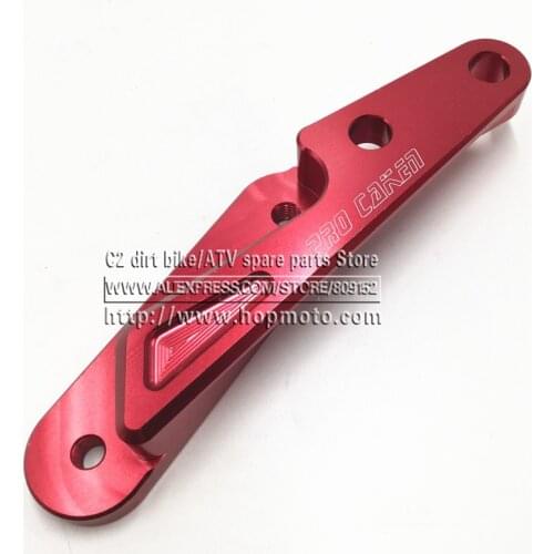 CNC CRF front Brake disc Rotor Adaptor Bracket Brake shoe set Caliper HF6 CRF250R 250X CRF450R 450X CR125 CR250 Supermoto Motard