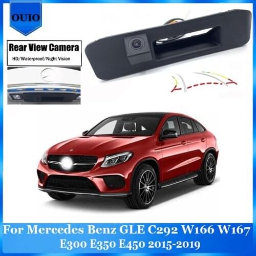 HD Rear View Parking Camera For Mercedes Benz GLE C292 W166 W167 E300 E350 E450 Night Waterproof Backup Reversing Camera Trunk