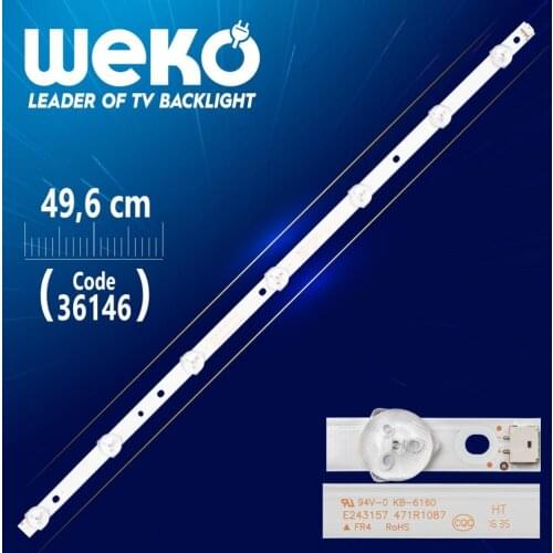 K500WD 4708-K500WD-A3213K01 TYP-B 7 LED 49.6 CM