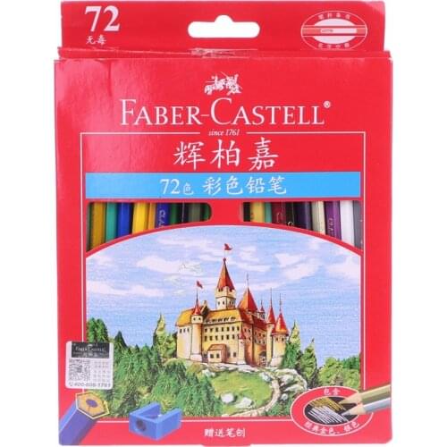 72 Pcs Faber Castell Colored Pencils Lapis De Cor Professionals Artist Painting Oil Color Pencil Wholesale