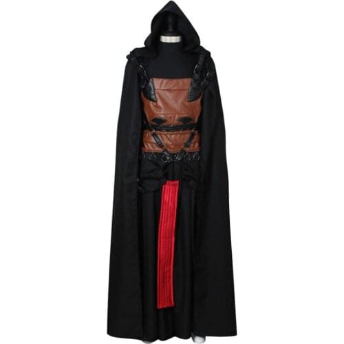 Darth Revan Cosplay Costume For Adult Men Halloween Carnival Costume Clothing Custom Made