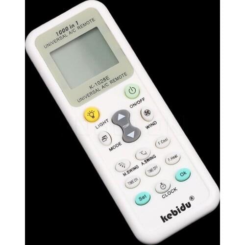 Kebidu Universal K-1028E Low Power Remote Control LCD A/C Muli Remote Control Controller for Air Condition