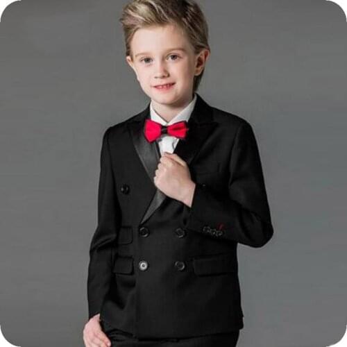 Baby Boys Suits Costume for Boy 2019 Autumn Single Breasted Kids Blazers Boy Suit Formal Wedding Wear Cotton Children Clothing