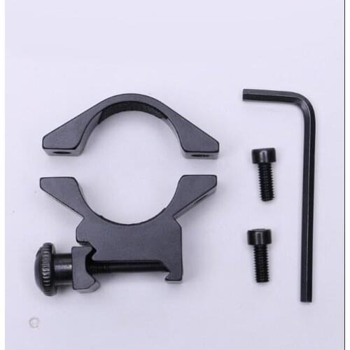 Laser Scope Side Mount Airsoft Hunting Rifle Scope Mount Base Paintball Tactical Flashlight Clip Holder Hunting Accessories