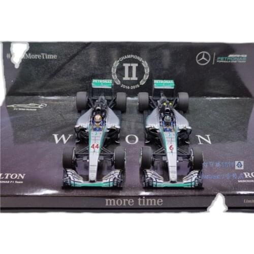 MINICHAMPS 1:43 BENZS F1 Nico Eric Rosberg Lewis Hamilton Limited Edition Resin Metal Die Casting Model Racing Static Toys