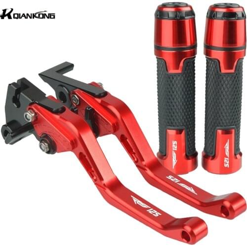 Motorcycle Adjustable CNC aluminum Short Brake Clutch Levers Handlebar Falco Mental For APRILIA RS125 RS 125 2006 2007-2010