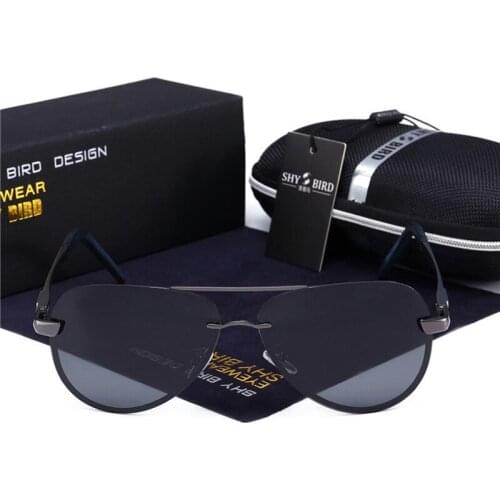 DOISYER Aluminum-magnesium sunglasses Mens glasses drivers mirror polaroid sunglasses