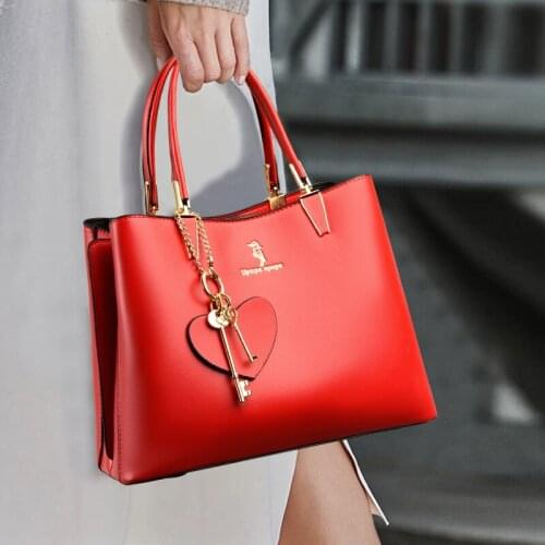 2021 New Handbags for Women Luxury Pu Leather Shoulder Bag Top Quality Designer Crossbody Bag Lady Elegant Solid Color Tote Bags