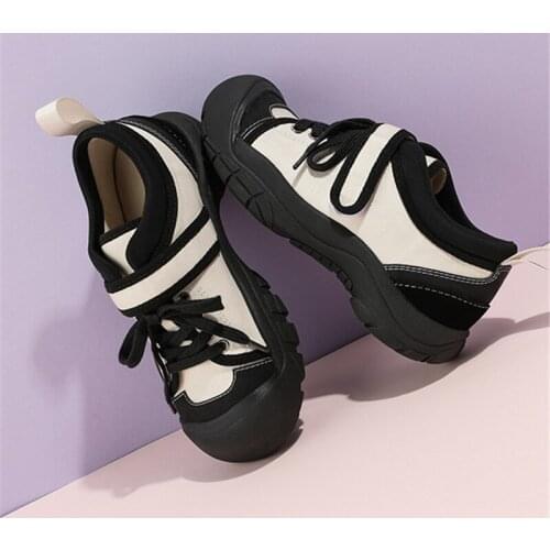 New Women Canvas Sneakers Non-Leather Casual Shoes For Women 2021 Fashion Sports Ugly Cute Ladies Shoes Sneaker Zapatillas Mujer