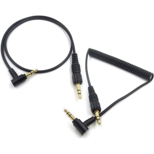 Audio Upgrade Cable Replacement Compatible with -S-ony D11/V1/D21 Wireless Microphone Oxygen Free 0.14in TRS Cable 3.5mm Jack