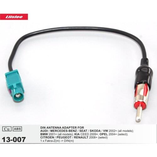 Car Radio Antenna Adapter Wire For Audi A1/A3/A4/A5/A6/A7/A8/TT/Q2/Q3/Q5/Q7/Q8