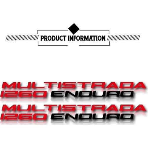 New motorcycle bicycle wheel reflective waterproof sticker tank decal helmet LOGO for BMW multistrada 1260 enduro