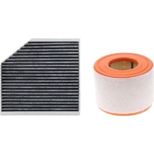 Air Filter Cabin Filter 2 Pcs for Audi A6 C7 Avant 2011-2019 1.8t 2.0t/a7 Sportback 2015-2019 Model Filter 4g0133843/4h0819439