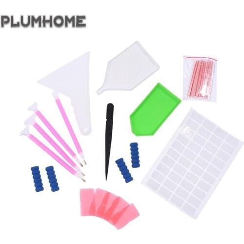1 Set Diamond Embroidery Accessories Tools Kit Adults and Kids for Arts Crafts DIY Hand Tools
