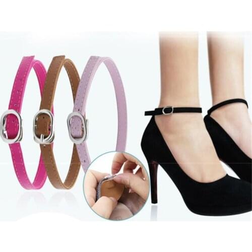 1Pair Fashion Adjustable Shoelaces for High Heels Shoe Belt Ankle Holding Loose Women Anti-skid Bundle Laces Tie Straps Band
