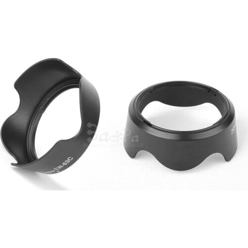 10PCS EW-63C lens hood 58mm Bayonet for CAN0N 700D 100D Camera with EF-S 18-55mm f/3.5-5.6 IS STM lens
