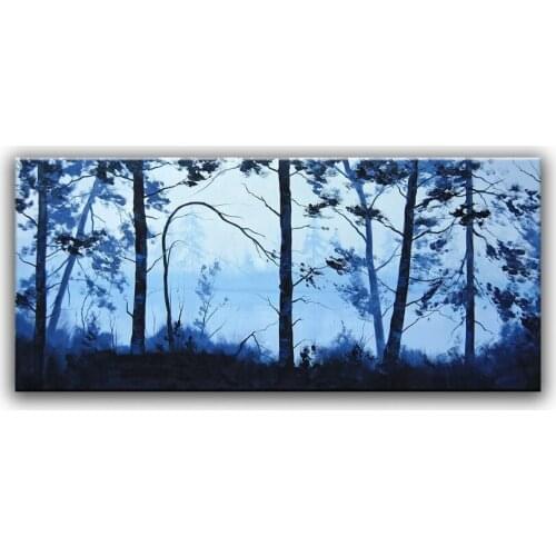 100% hand painted oil painting Home decoration high quality landscape painting pictures DM16071938