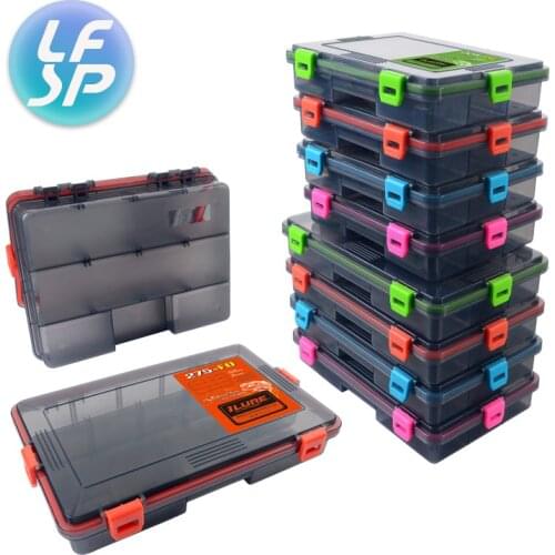 2021 High Quality Fishing Waterproof Fishing Tackle Box Large Capacity Bait Hook Accessory Box Fishing Tool Storage Box