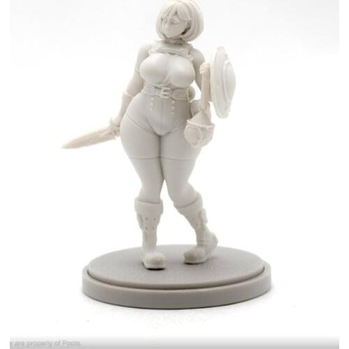 30mm Resin Figure model kits King-dom death Novice Unassembled and unpainted 040